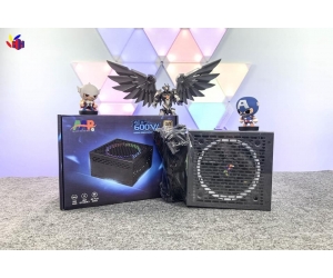 Nguồn CST AAP RB-600W Chính hãng (4+4pin, 2x 6+2pin, Dây dài, Kèm dây nguồn)