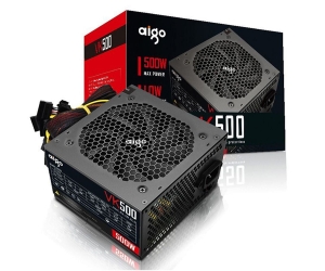 Nguồn CST AIGO VK550 550W Chính hãng FV (2*4+4pin, 20+4Pin, dây dài, kèm dây nguồn)