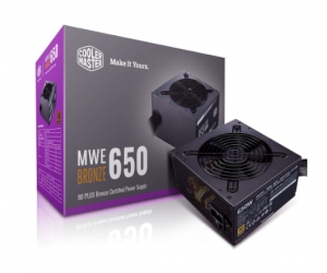 Nguồn CST COOLER MASTER MWE 650W BRONZE V3 Chính hãng