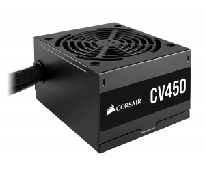 Nguồn CST CORSAIR CV450 CP-9020209-NA 80 Plus Bronze Chính hãng (4+4pin, 2x6+2pin, Dây dài, Kèm dây nguồn)