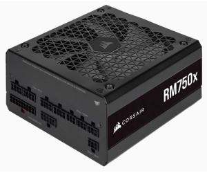 Nguồn CST CORSAIR RM750x CP-9020199-NA 80 PLUS Gold Modular Chính hãng (2x4+4pin, 4x6+2pin, Dây dài dạng Modular, Kèm dây nguồn)