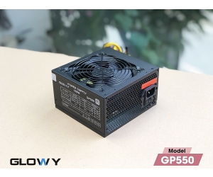 Nguồn GLOWY GP550 550W Fan 12cm Chính hãng (Dây dài 550mm) FV