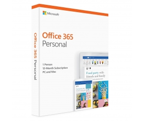 Office 365 Personal English APAC EM Subscr 1YR Medialess P4:QQ2-00807