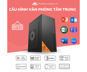 PC Học tập & Văn phòng Chính hãng PDC01CH (i3-10105/ H410M/ RAM 8G/ HDD 1TB/ SSD PCIE 256G)