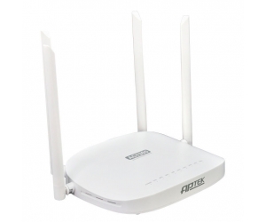 Phát WiFi APTEK A134GHU Chính hãng (4 anten 5dBi, 1267Mpbs, 2 băng tần, 4LAN 1Gbps, MU-MIMO, 80 user)
