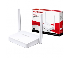 Phát Wifi MERCUSYS MW301R Chính hãng (2 anten 5dBi, N300Mbps, 2 cổng LAN 10/100Mbps, 1 cổng WAN 10/100Mbps)