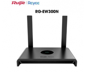 Phát Wifi Ruijie Reyee RG-EW300N Chính hãng (2 anten, 300Mbps, 3LAN, Có adapter)