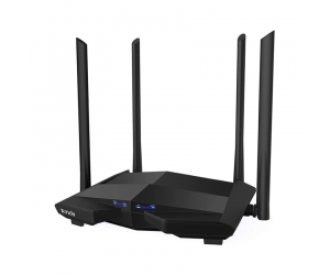 Phát Wifi Tenda AC10 Chính hãng (4 anten 5dBi, 1200Mbps, 2 băng tần, MU-MIMO, Repeater, 3LAN 1Gbps)