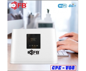 Router Wifi 4G LTE FB-Link CPE-V08 (chuyên dùng xe khách, 10 user, 1LAN)