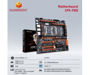 Mainboard SK LGA2011-3 Huananzhi X99-F8D Chính Hãng