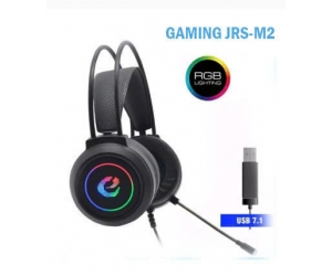 SP_28328Headphone Gaming Chữ E JRS-M2 Led (Jack cắm USB 7.1)