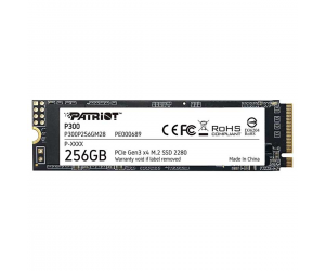 SSD M.2 PCIe 256G PATRIOT P300 NVMe Gen3x4 Chính hãng