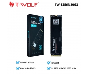 SSD M.2 PCIe 256G T-WOLF TW-S256N80G3 NVMe 2280 Gen3x4 Chính hãng FV 