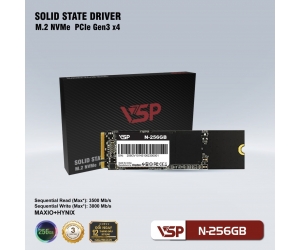 SSD M.2 PCIe 256G VSP NVMe Gen3x4 (3500MB/s - 3000MB/s) Chính hãng