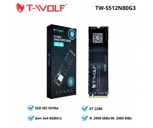 SSD M.2 PCIe 512G T-WOLF TW-S512N80G3 NVMe 2280 Gen3x4 Chính hãng FV