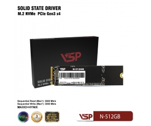 SSD M.2 PCIe 512G VSP NVMe Gen3x4 Chính hãng FV 