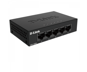 Switch DLINK DGS-105GL 5 port Gigabit Chính hãng (1Gbps, Vỏ sắt, Kèm nguồn 5V)
