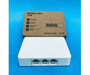 Switch POE 1 ra 2 MERCURY S12P 2 port (Công suất 30W) (ĐTKT)