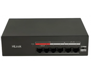 SWITCH POE Hilook DS-3E0106MP-35 4 × 10/100 Mbps PoE RJ45 port and 2 × 10/100 Mbps RJ45 port , Vỏ kim loại tản nhiệt tốt