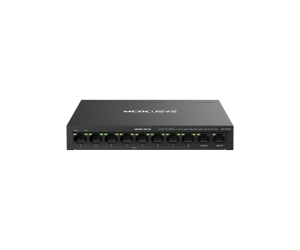 Switch PoE MERCUSYS MS110CMP Chính hãng (8 port PoE 100Mbps + 2 port Uplinks 1Gbps, công suất 115W)