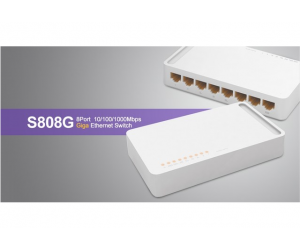Switch TOTOLINK S808G 8 port Gigabit Chính hãng (1Gbps)