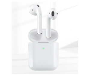 Tai nghe Bluetooth LANEX LEP-W12 White airpods Chính hãng (Cảm ứng, 2 bên, v5.0, Chuyên dùng iphone)