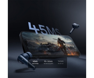Tai nghe Bluetooth VIVAN Liberty T220 Plus Midnight Blue chống ồn ENC Chính hãng (Cảm ứng, 2 bên, v5.3, pin dùng 7h)