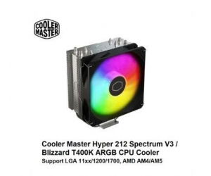 Tản nhiệt khí CPU COOLER MASTER T400K 1 fan 12cm LED  (115x/1200/1700/AMD)