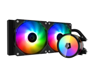 Tản nhiệt nước AIO ID-COOLING ZOOMFLOW 240 XT ARGB Black 240mm FV (PWM 4PIN, 5V 3Pin ARGB, 115x/1200/1700/2066/2011/AM4/AM5)