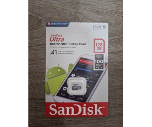 Thẻ nhớ MicroSD 128G SANDISK ULTRA Box Class10 U1 100MB/s Công ty