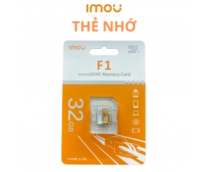 Thẻ nhớ MicroSD 32G IMOU F1 Box Class10 U3 V30 100MB/s Chính hãng