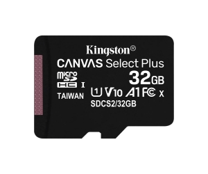 Thẻ nhớ MicroSD 32G KINGSTON CANVAS Select 100R Box Class10 U1 V10 100MB/s Chính hãng