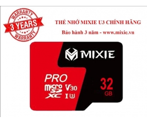 Thẻ Nhớ MicroSD 32G MIXIE U3 PRO Box Class10 U3 95MB/s Chính hãng