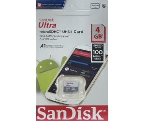 Thẻ nhớ MicroSD 4G SANDISK Box Class10 48MB/s Công ty