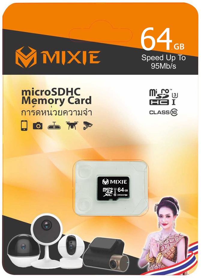 Thẻ Nhớ MicroSD 64G Mixie Box Class10 95MB/s Chính hãng - Vi Tính Phát Đạt - phatdatcomputer.vn