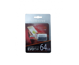 Thẻ nhớ MicroSD 64G SAMSUNG EVO Plus Box Class10 U3 95MB/s Công ty (Kèm SD adapter)(THAY THẾ CHO 64G HIKVISION C1  CTY TẠM HẾT) 
