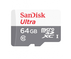 Thẻ nhớ MicroSD 64G SANDISK ULTRA SDSQUNR-064G-GN3MN Box Class10 100MB/s Chính hãng