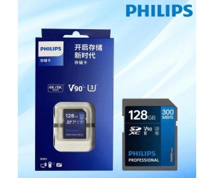Thẻ nhớ SDXC 128GB PHILIPS UHS-II U3 300MB/s Chính hãng