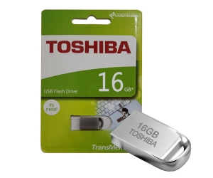 USB 2.0 16G TOSHIBA U202 Mini Công ty (Vỏ nhôm) Format được NTFS, chép file dung lượng lớn