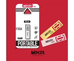 USB 2.0 16G MIXZA Retro PD-04 Chính hãng