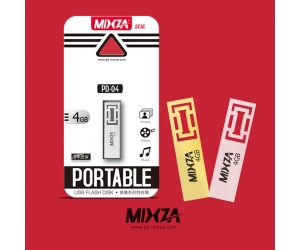 USB 2.0 4G MIXZA Retro PD-04 Chính hãng