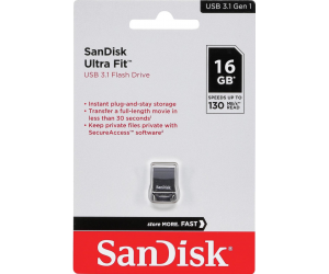 USB 3.0 16G SANDISK CZ430 Ultra Fit Chính hãng (USB 3.1 Gen 1)