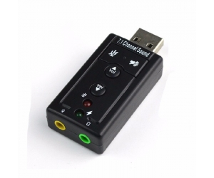 USB ra sound 7.1 3D loại xịn 5,7cm