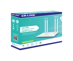 Phát Wifi LB-LINK BL-W1210M AC1200 RN (4 anten, 1200Mbps, 2 băng tần, 4LAN)