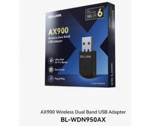 USB thu Wifi LB-Link WDN950AX Chính hãng (ko anten, 900Mbps, Hỗ trợ Windows 7/10/11) 