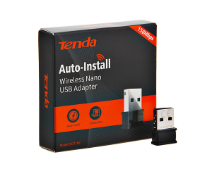 USB thu Wifi Tenda W311Mi (Ko anten, 150Mbps,Wifi 6 AX300 Windows, macOS, Linux) 