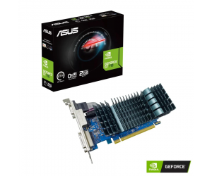 VGA ASUS 710 2GB DDR3 EVO Chính hãng (GT710-SL-2GD3-BRK-EVO, VGA, HDMI, DVI 24+1, 2GB, DDR3, 64bit, Ko Fan, 300W, 0pin, Có hỗ trợ lắp máy bộ board thấp)