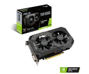 VGA ASUS TUF GTX 1660 SUPER GAMING OC Chính hãng (TUF-GTX1660S-O6G-GAMING, DP, HDMI, DVI 24+1, 6GB, DDR6, 192bit, 2 Fan, 450W, 8pin)