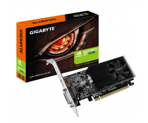 VGA GIGABYTE GT 1030 OC 2G Chính hãng (GV-N1030OC-2GI, HDMI, DVI 24+1, 2G, DDR4, 64bit, 1 Fan, 300W, 0pin)