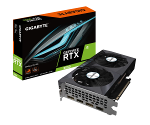 VGA GIGABYTE RTX 3050 EAGLE OC 8G Chính hãng (GV-N3050EAGLE OC-8GD, 2xDP, 2xHDMI, 8GB, GDDR6, 128bit, 2 Fan)